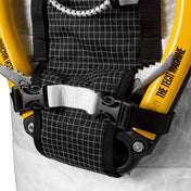 Detail buckle shot of Hyperlite Mountain Gear's Ice Pack 40 