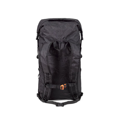 Back view of Hyperlite Mountain Gear's Summit 30 Pack in Black